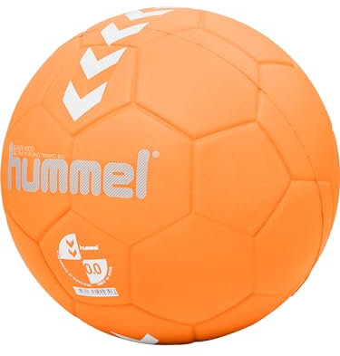 hummel 203606 Kinder HMLEASY Kids-Handball, Orange/Weiß, 0