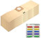 JoyBros 15-Pack Bolsas para Karcher wd3 Premium wd 3 p wd3.200 6959-130 mv3 se4002 A2204 A2504 6.904-051 Accesorios