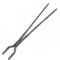 Tenaza de forja Pinza de herrero 480mm 700g Tenaza de forja de cuadrada Yunque tornillo de banco Tenaza de forja para Engineer Blacksmith Forge