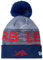 RB Leipzig New Era Bommelmütze - Dynamischer Bulle - Beanie | Wintermütze | Mütze mit Bommel RBL - Plus Lesezeichen Wir lieben Fußball