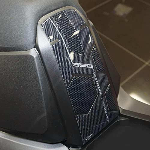 labelbike - Adesivo in Resina Gel 3D Decorazione e Protezione Anteriore Sella Borchia Moto compatibile con Honda ADV350 2022-2025