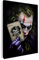 Artmazing | Joker Bild Bunt | S-Art Bilder Modern | Leinwandbild XXL für Wohnzimmer | Wandbild Deko | Buntes Poster für Wand