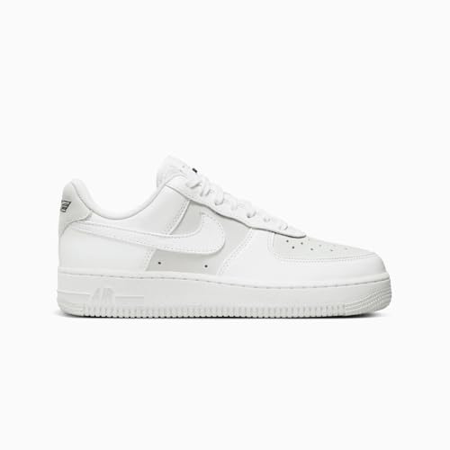 Nike Damen Air Force 1 '07 Lx Sneaker, White Lt Smoke Grey Photon Dust White, 36 EU