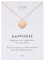 LUUK LIFESTYLE Collier coeur coquillage I heart, accessoire de mode chic et tendance, cadeau d'anniversaire pour Bff, amitié I bijoux assortis, rose