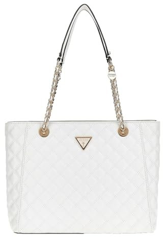 GUESS Giully Tote Bag L White