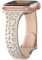 Deux tons Gravure Léopard bracelets Compatibles avec Bracelet Apple Watch 40mm 44mm 41mm 45mm 38mm 42mm pour Femme,Bracelet en Silicone souple Compatible avec iWatch Se Serie 9 8 7 6 5 4 3 2 1