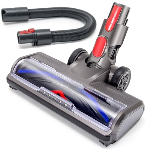 JYLvpart Kit di ricambio per aspirapolvere Dyson V7, V8, V10, V11, V15, con 5 luci LED, per pavimenti in legno duro