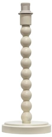firstchoicelighting Bobbin - Ivory Table Lamp Base