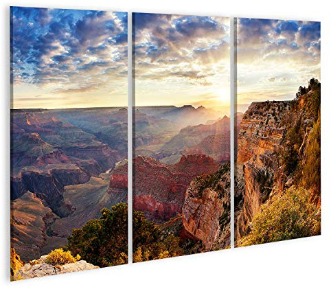 islandburner Bild auf Leinwand Grand Canyon Sonnenaufgang Arizona Usa Bilder Wandbilder Poster