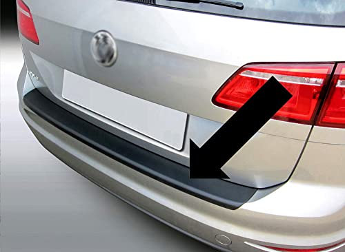 Richard Grant Mouldings Ltd. Original RGM Ladekantenschutz schwarz passend für Volkswagen VW Golf SV Sportsvan Baujahre 05.2014-07.2020 Artikeloberfläche glatt RBP750
