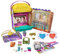 Polly Pocket GVC96 - Popcorn-Box Spielset, Popcorntüten-förmige Box, die zum Kino-Abenteuer Wird, kleine Polly & Lila Puppen, + 15 Überraschungen, Spielzeug Geschenk für Kinder ab 4 Jahren