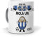 Taza para Hinchas del Espanyol | Ser del del Espanyol Mola un Huevo | Regalo divertido para los Aficionados del del Espanyol | Taza de Desayuno Divertida | Tazas de Cerámica | Capacidad 350 ML