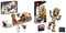 LEGO 76208 Marvel The Goat Boat Buildable Thor Set with Toy Ship & 76217 Marvel I am Groot Buildable Toy, Guardians of the Galaxy 2 Set, Collectable Baby Groot Model Figure, Gift Idea