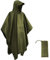 HYCOPROT Regenponcho Leichte Wasserdicht 210T Oxford Ripstop Wiederverwendbar Regencape, Regenponcho mit Brusttasche 3 in 1 Multifunktionaler Regenmantel für Jagd, Trekking, Camping, Angeln