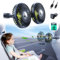 Nauttxon Battery Fan for Car Backseat - Rechargeable Car Fan for Backseat Kids [Comes with Car Charger&USB C Cable] 360 Rotatable Separate Control Car Fans That Blow Cold Air for Vehicles SUV RV