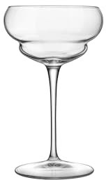 Luigi Bormioli Martini-Gläser-Set, 4 x 170 ml, Kristall-Espresso-Martini-Gläser, superleicht, titanverstärkt, Backdoor'20er-Jahre-Stil, Glaswaren im Vintage-Stil