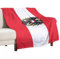 Flanell-Überwurfdecke, Groß, Flauschig, Weich, Couchdecke, Warme Bettdecke, Österreich-Flaggenmuster, Reise-Sherpa-Decken Für Sofas, Schlafzimmer, Wohnzimmer, Büro, Bettüberwürfe, 150 × 250