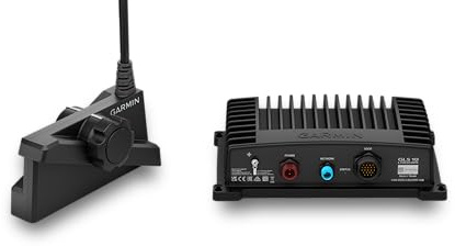 Garmin LiveScope Plus Ice Fishing System, include un trasduttore LVS34-IF per la pesca sul ghiaccio, cavo trasduttore per climi freddi, cavo di alimentazione tutto in uno per costruire la tua