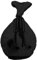 QU-AX 293016 Unisex – Erwachsene 20 Rucksack, Schwarz, One Size