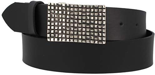MGM Damen Barcelona Gürtel,, per pack Schwarz (schwarz 1), 95|#95|#6651 (Herstellergröße: 95)