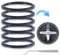 Pack of 6 Replacement Parts Gaskets with Lip Compatible with 600w 900w NutriBullet Extractor Blender