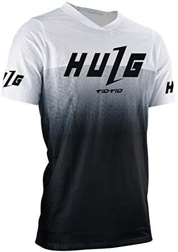 MTB-Trikot Für Herren, Kurzarm, Downhill-Trikot, Herren-Fahrradbekleidung, Radsport-/Motocross-Bekleidung, Mountainbike-Shirt, Weiche Textur, Feuchtigkeitstransport, MTB BMX (style-03,L)