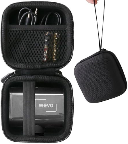 JINMEI Harte EVA-Tragetasche, kompatibel mit Logitech für Creators Mevo Start, kabellose Live-Streaming-Kamera-Aufbewahrungsbox.