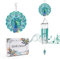 Windspiel mit Windspiel, Geschenke für Männer, Frauen (Pfau)
