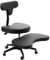 VIVO Ergonomischer Stuhl mit Kreuzbeinen, für Zuhause und Büro, vielseitiger Kniestuhl, höhenverstellbar, Yoga-Schreibtischstuhl, schwarz, CHAIR-CL02B-R