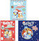 BLUEY-Weihnachtsset: BLUEY - Hurra, es ist Weihnachten! - Rätsel- und Stickerbuch + BLUEY - Schöne Weihnachten - Ein Malbuch + BLUEY - Fröhliche Weihnachten mit Veranda-Mann
