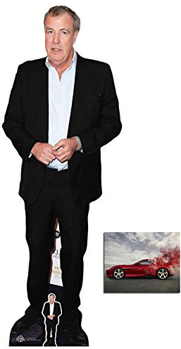 Jeremy Clarkson Lebensgrosse und klein Pappfiguren / Stehplatzinhaber / Aufsteller - Enthält 8X10 (25X20Cm) starfoto