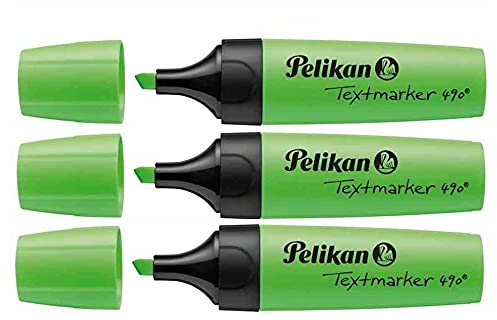 PELIKAN Textmarker 490 Textmarker 490 Keilspitze 1-5 mm neongrün