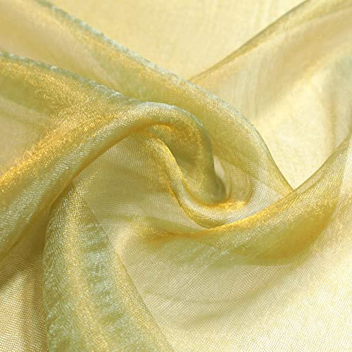 TOLKO uni Gardinenstoff Meterware halbtransparent | 300cm breit | Deko-Stoff für Gardinen Vorhang Hochzeit Party | Hauch Zart wie feiner Tüllstoff Netzstoff | Stoffe zum Nähen Meterware