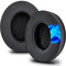 JESSVIT Kühlgel-Ohrpolster für Arctis 3/5 / 7 / 9X & Pro Wireless / ATH M50X / M40X / Cloud Series Modelle / RIG 800HS/800HD/800LX / LVL40/LVL50 / Stealth Series Modelle und mehr (schwarz)