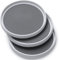 Lawei Juego de 3 Tocadiscos Lazy Susan para despensa, 10 Pulgadas, Forro Antideslizante, Tocadiscos de Almacenamiento de Cocina, para gabinete, despensa, refrigerador, encimera, Organizador Giratorio