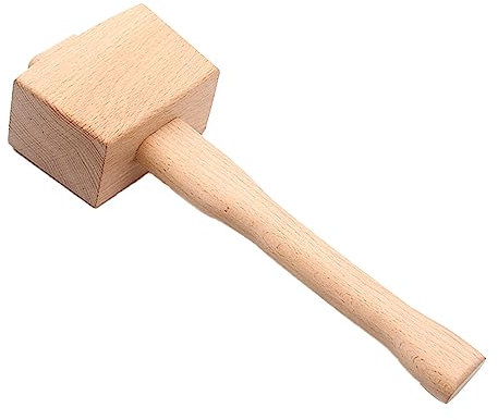 Wooden Mallet for Carpentry - Professional Tool for Solid and Damage-Free Striking