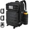 Hannibal Tactical 40 L-Molle-Assault-Rucksack, taktischer Rucksack, Militärarmee, Camping-Rucksack, 3-Tage-Pack-Ausflug mit Patch, D-Ringe., schwarz 2, 40L
