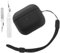 Teyomi TPU Hülle Kompatibel mit AirPods 3. Generation mit Reinigungsset, Schutzhülle Kompatibel mit Airpods 3 Hülle mit Handschlaufe, Leder-Touch-Design für Airpods 3 Case(Schwarz)