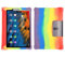 Custodia per tablet Lenovo Yoga Smart Tab YT-X705F da 10,1 pollici, adatta ai bambini, in morbido silicone regolabile, custodia per yoga Smart Tab con supporto per PC (arcobaleno)