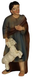 ZICOM Krippenfigur Hirte Eden klassisch ca. 8cm Polyresin handbemalt