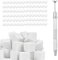 200 Pcs Nail Sponge, Nail Art Accessories, Nail Sponges for Ombré with Metal Grabber, Ombre Nails Design for Create a Variety of Gradient Nail Art Patterns, Nail Art Tools Sponge Brush