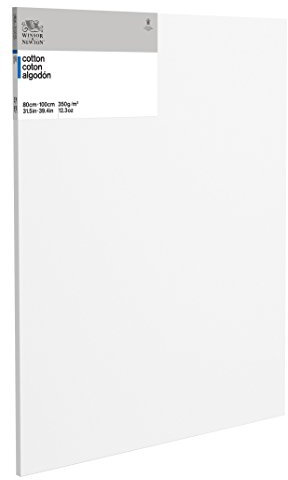 Winsor & Newton 6201079 - Keilrahmen Classic 3-fach grundiert 350 g/m², Leistendicke 19 mm, Baumwolle - 80 x 100 cm
