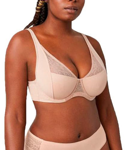 YSABEL MORA Reggiseno con ARO e Imbottitura per Massima Tenuta e Stabilità, Design Anatomico, Dettagli in Pizzo, Cuciture Invisibili, Abbigliamento Comodo - Collezione Special You