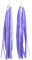Egurs Fahrradlenker Streamer 1 Pair Kinder Fahrrad Luftschlangen Fahrrad Griffe Ribbon Bunte Quasten Bänder Dekoration Kids Fahrrad Zubehör Kinder Roller Deko für Jungen Mädchen Lila