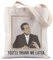 Mönch Zitat TV-Show inspiriertes Geschenk You'll Thank Me Later Tote Bag Criminal Investigation TV Show Liebhaber Geschenk, Du wirst es, big