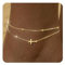 ZHESHY Lot Bracelets de Cheville Or Argent pour Femme Multirang Réglables Chaine Cheville Perles 18 Carats Plaqué Or avec Cœur Croix Paillettes CZ Accessoires Été Chaine de Pied Bijoux Femme Fille