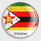 Evans1nism Kühlschrankmagnete mit der Flagge Simbabwes, mit englischer Aufschrift It's in My DNA Simbabwe, niedliche Kühlschrankmagnete, internationaler Urlaub, dekorative Magnete, Büro, Küche,