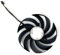 PLD09210S12HH RX 6800XT GAMING X TRIO Fan Compatible with RTX 3060 3060 Ti RTX 3070 3080 3090 Ti GAMING X TRIO Graphics Card Cooling fan(Black 1-Fan)
