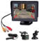 Hodozzy Rückfahrkamera Auto Rückansicht mit Nachtsicht 12 LED Wasserdicht Rückfahrsystem + 4.3 LCD Auto Monitor, Rückfahrkameras für PKW, SUV, Lieferwagen, Pickups und LKW