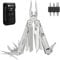 BIBURY Multitools, Upgraded Multi Tool Foldable Pliers, Stainless Steel Multitools with Nylon Pouch, Ideal for Camping, Outdoor, Repairing, Hiking - Gift for Dad Men